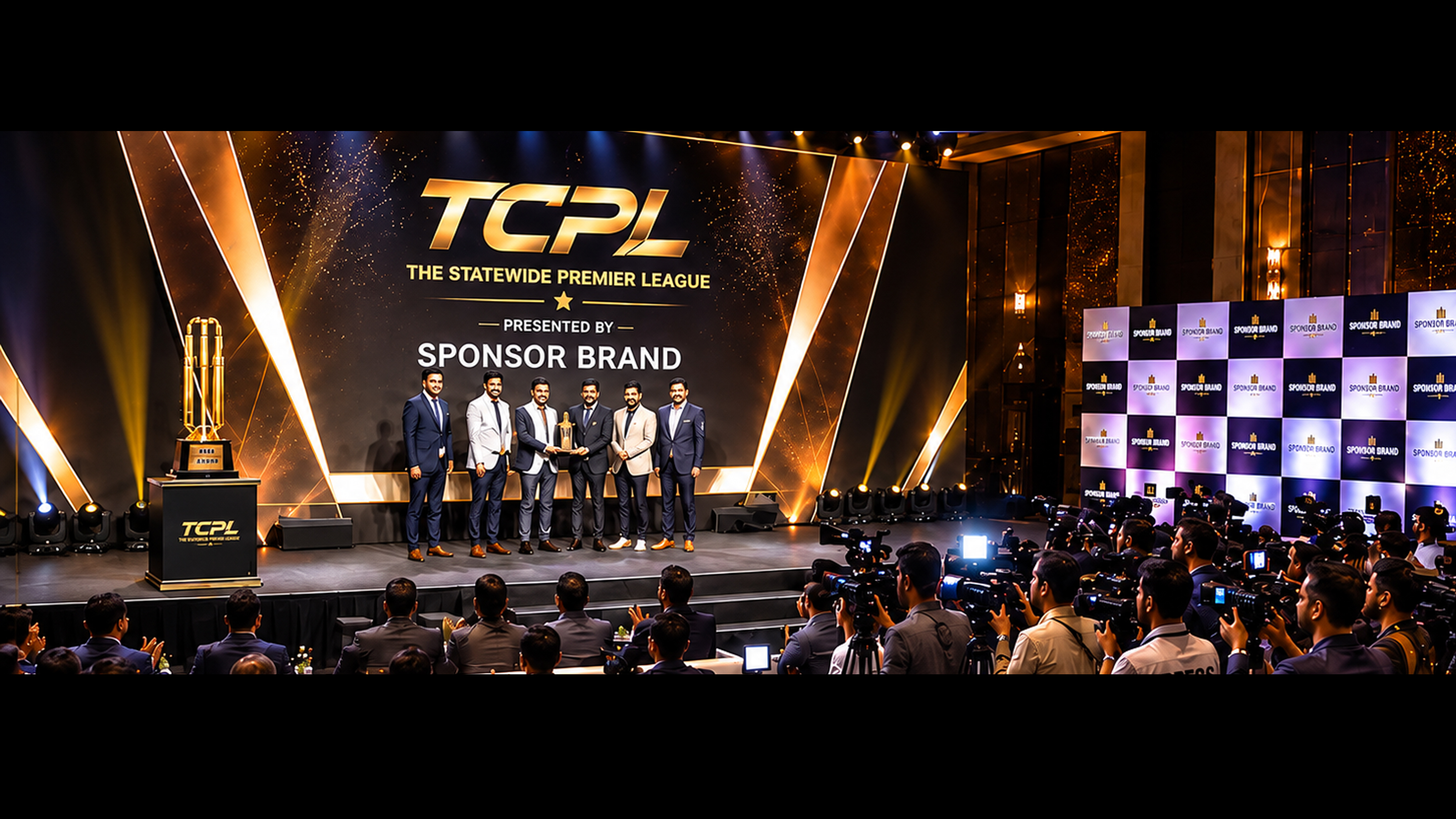 TCPL trophy ready for the presentation ceremony